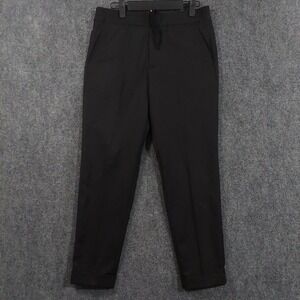 Filippa K Pants Mens 44 Navy M. Terry Cropped Trouser Core Elastic Waist 29x27